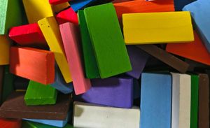Wooden Dominoes - 120 Pieces