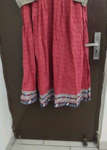 New Unused PureCotton Biba Brand AnarkaliSuit