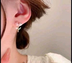Cute Tulip Flower Earrings