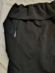 Black Off-the-Shoulder Top