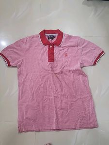 Men's Pink Polo T-Shirt