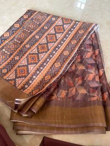 Elegant Printed Saree