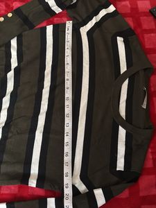 Striped Knit Sweater