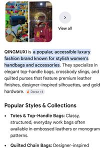 forgein brand Chic Monogram Top-Handle and sling B