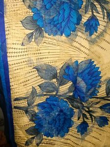Elegant Green Printed Saree