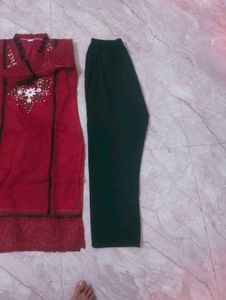 Elegant Embroidered Kurta Set