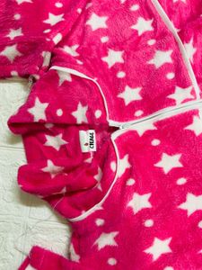 Cozy Pink Star maxi