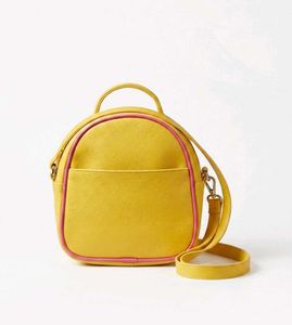 Cute Yellow Cartoon Girl Crossbody Bag