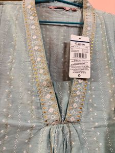 Branded Light Blue Kurta