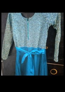 Elegant Blue Gown For girls