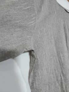 Sanganeri Grey  Kurtas(Women's)