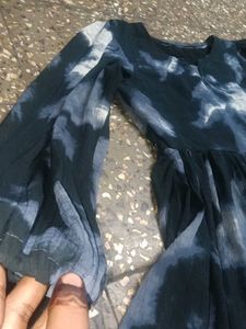Tie-Dye Tiered Maxi Dress