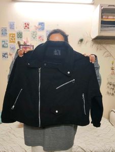 Black Biker Jacket