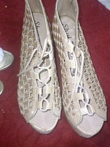 Sparkly Gold heels &amp; Sandals