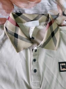 Burberry tshirt for mens M size