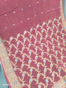 Vintage Banarasi Bandhej Saree