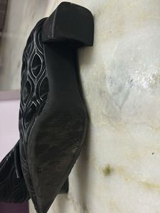 Stylish Black Block Heels