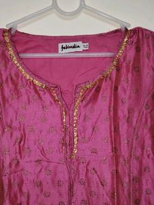 Fabindia Salwar Kurta Beautiful Pink Colour