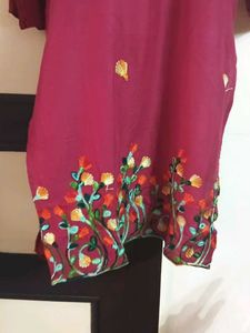 Maroon Tunic Top