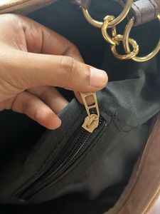Savana Cute Brown HOOTO Tote Bag