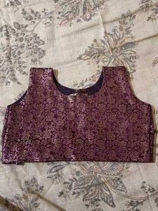 Elegant Brocade Scert Blouse