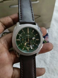 Fossil 100% genuine leather Watch Brown