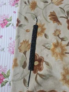 Sparkly Black Waist Chain