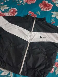 Nike Black & White Windbreaker Jacket