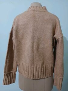 Cozy Mock Neck Knit Sweater