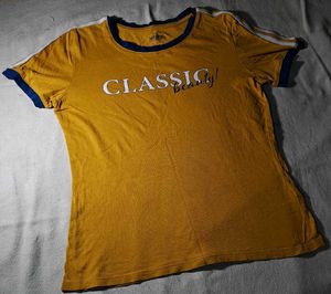 Mustard Yellow "Classic Beauty" T-Shirt
