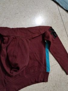 Maroon "Born NY" Hoodie