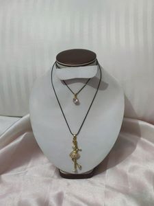 Double Layer Chain Pendant
