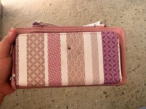 Chic Striped Wallet/Bag