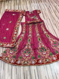 Very Heavy Bridal Lehenga