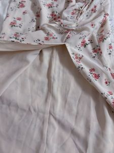 Chic Floral Print Midi Skirt