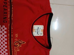 Red Fancy T shirt