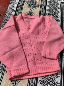 Cute Pink Knit Sweater