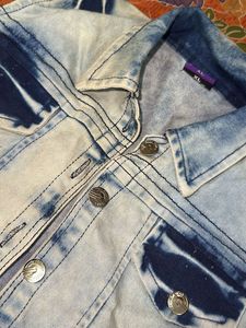 Stylish Blue Washed Denim Jacket…COMBO OF 2🔥🔥🗯️