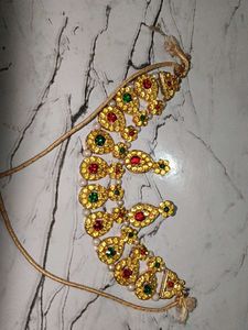 Exquisite Indian Kundan Necklace Set