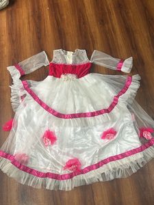 Designer birthday dress for 4-6yrs old girl