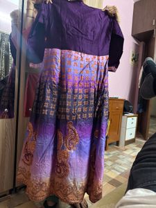 Beautiful Purple Printed Kurta