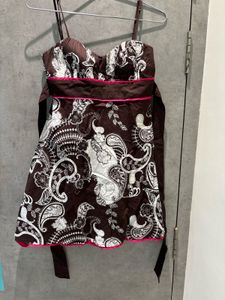 padded Print Sundress
