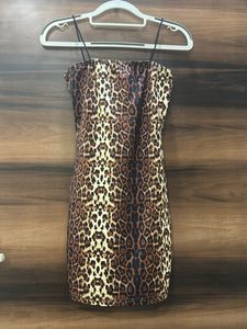 Leopard Print Mini Dress