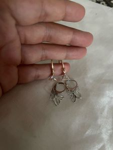 Butterfly &amp; Triangle Earrings Combo 2
