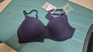 New Dark Blue Padded Bra