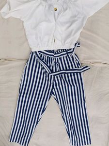 Chic Striped Co-ord Set