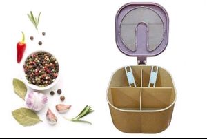 Multi-Compartment Spice Box
