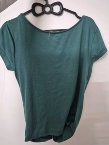 Green Graphic Print T-Shirt