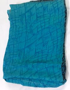 Saree with blouse unstich/smoothly soft Unique