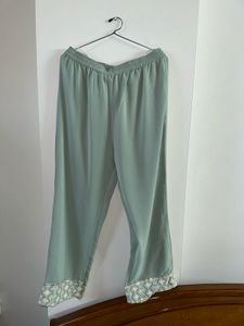 Indya Embellished sage green Co-ord set